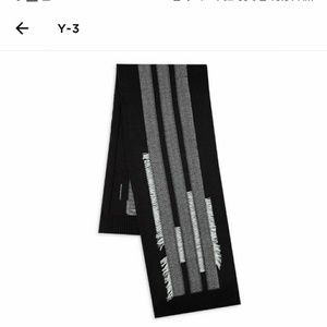 Y3 Knit Scarf